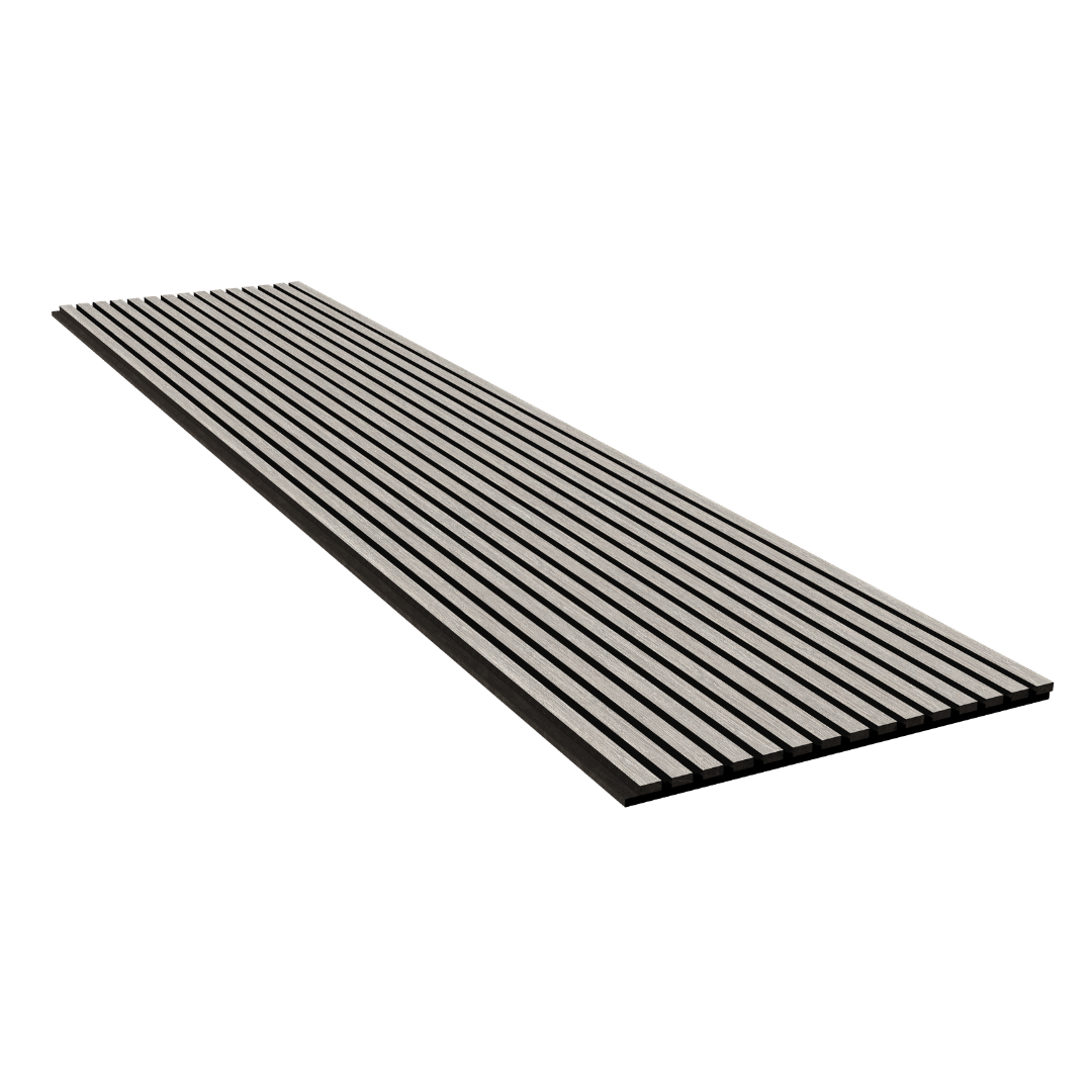 Akustikpaneele Holz Eiche grau 240x60 cm