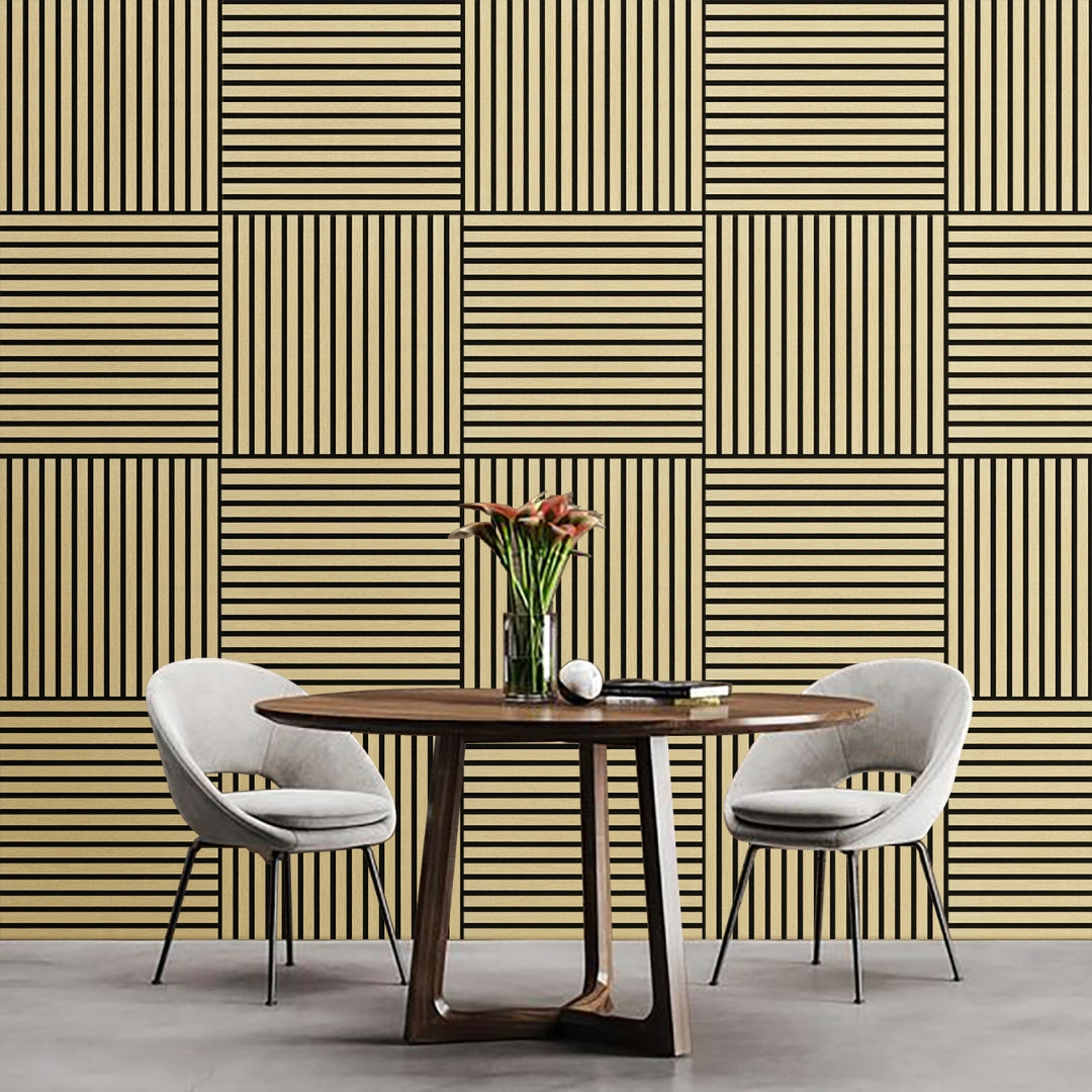 Akustikpaneele Holz Eiche hell 60x60 cm