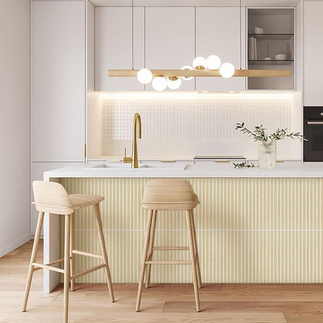 Akustikpaneele Holz Eiche hell graues Vlies 60x60 cm