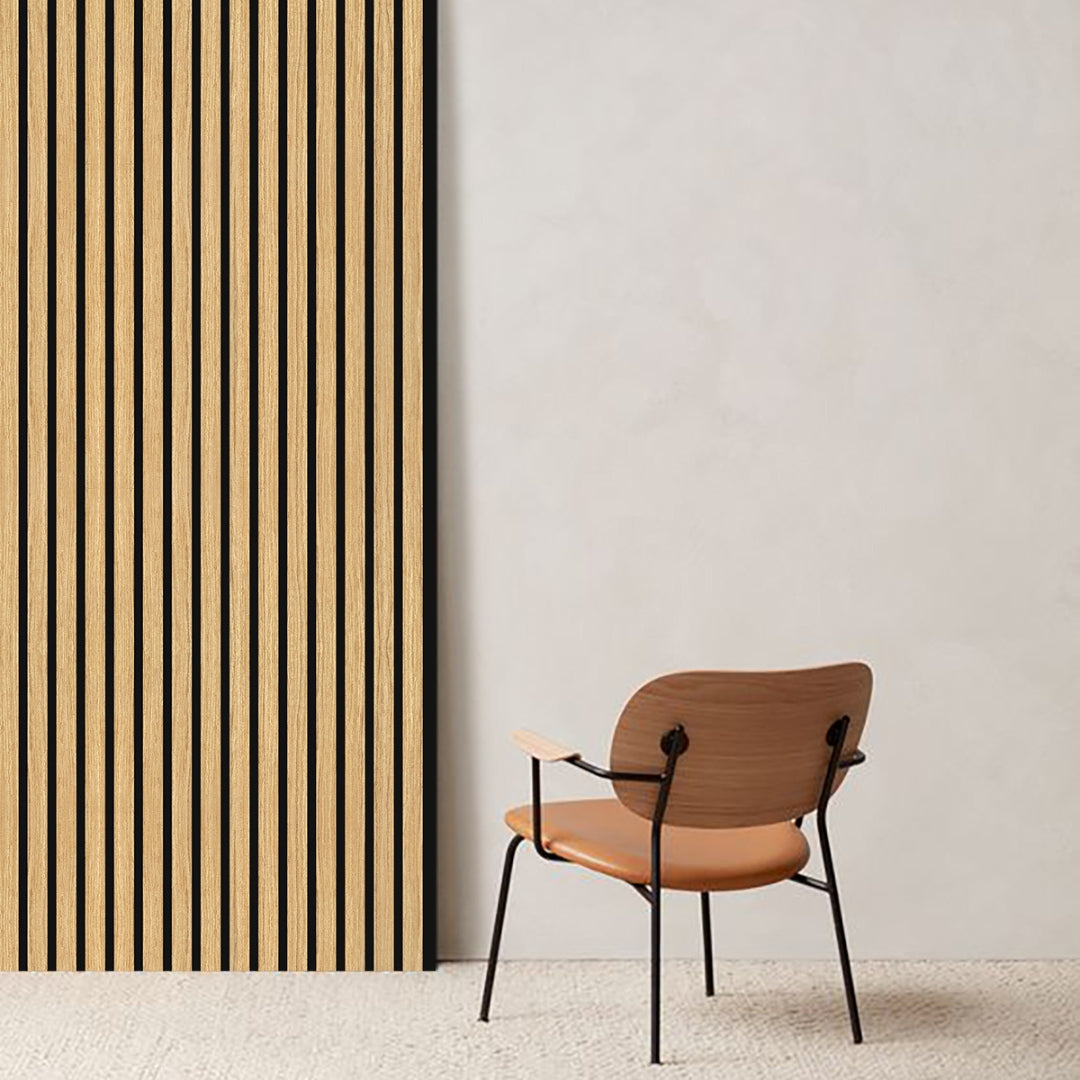 Akustikpaneele Holz Eiche geölt 240x60 cm