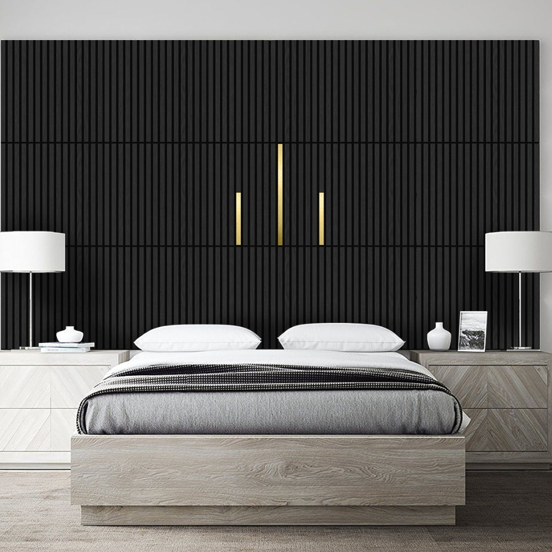 Designleiste Akustikpaneele Gold