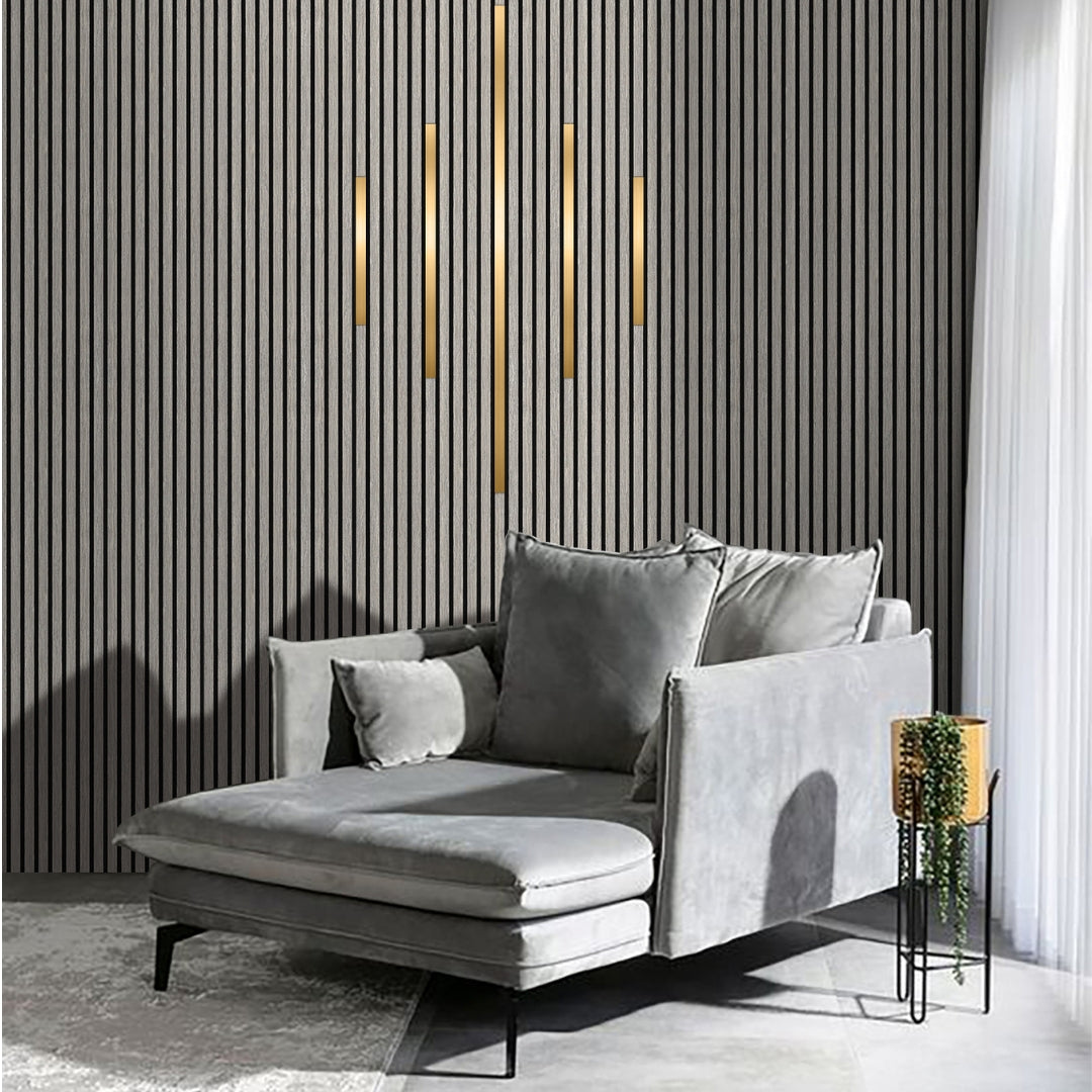 Designleiste Akustikpaneele Rosegold