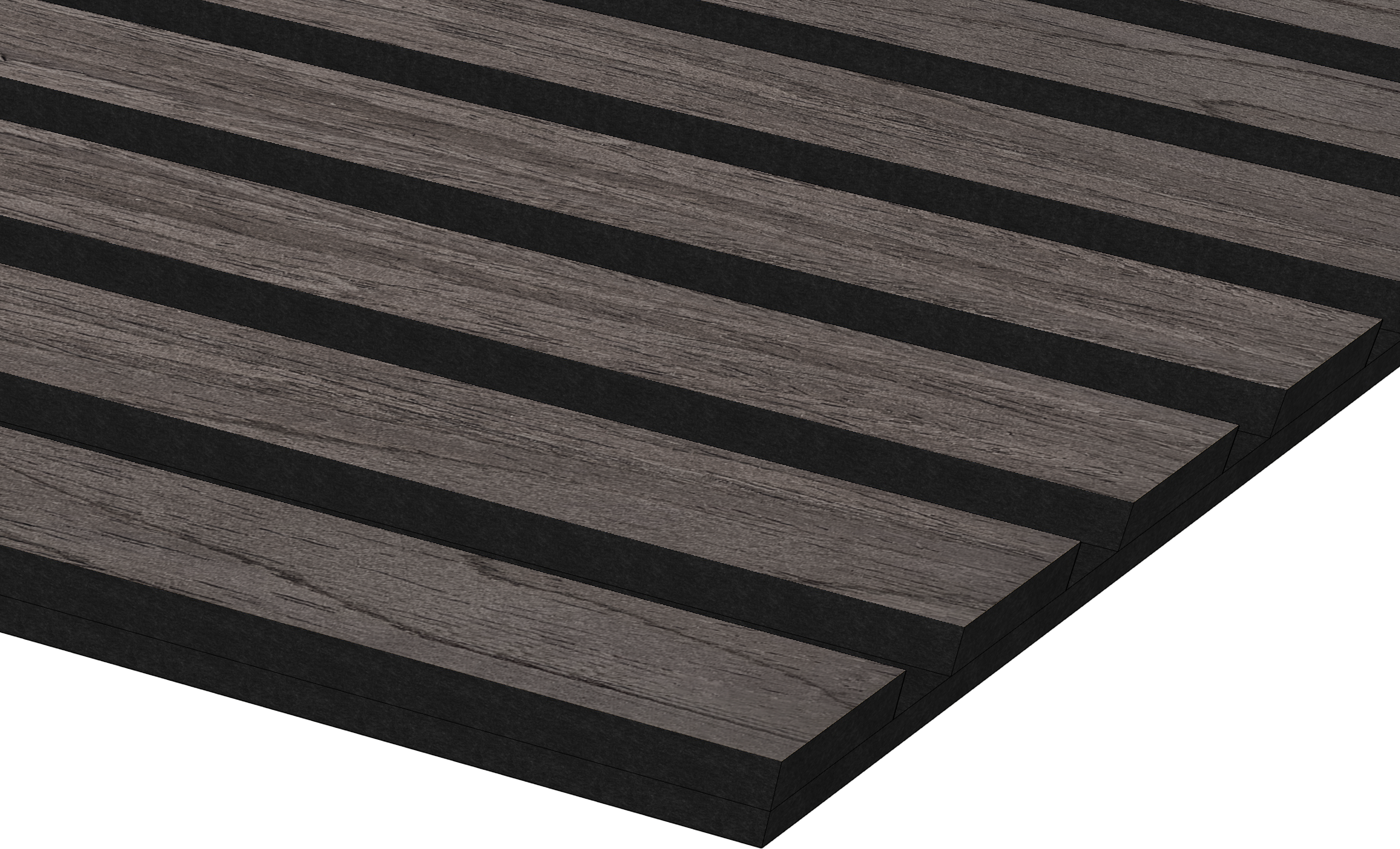 Akustikpaneele Diamond Ebony 30.7x26.6 cm