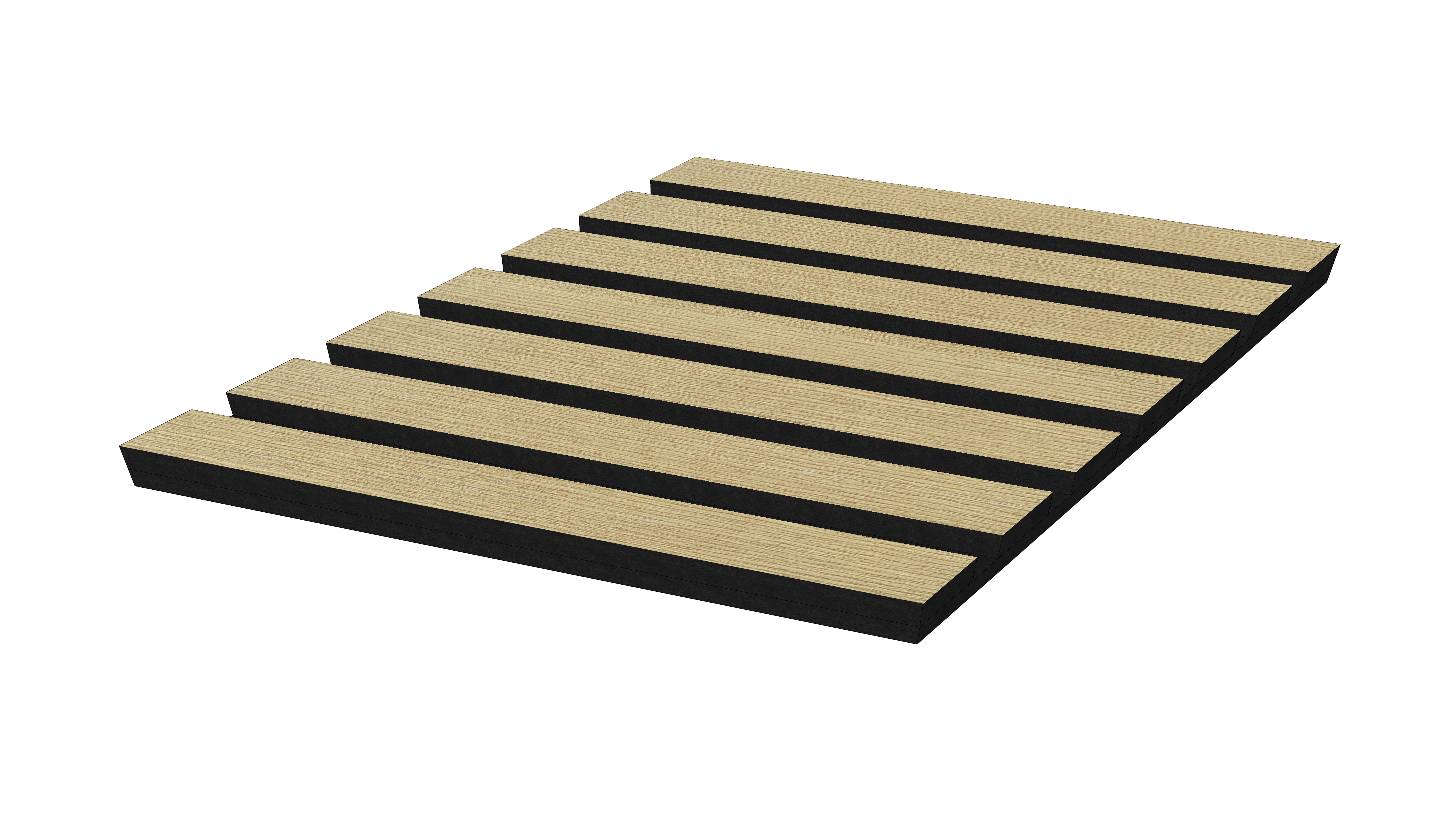 Akustikpaneele Diamond Light Oak 30.7x26.6 cm