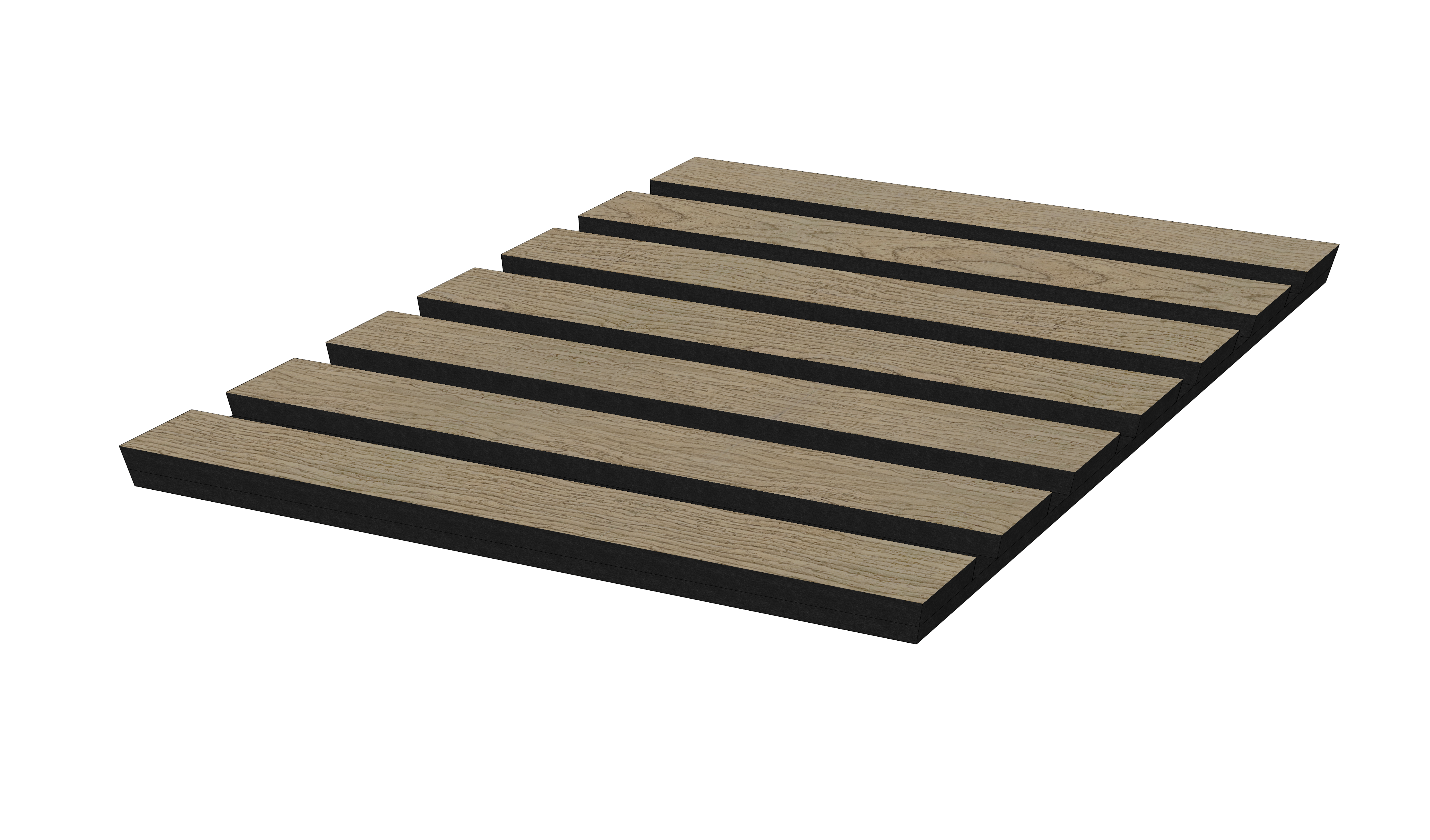 Akustikpaneele Diamond Walnut 30.7x26.6 cm