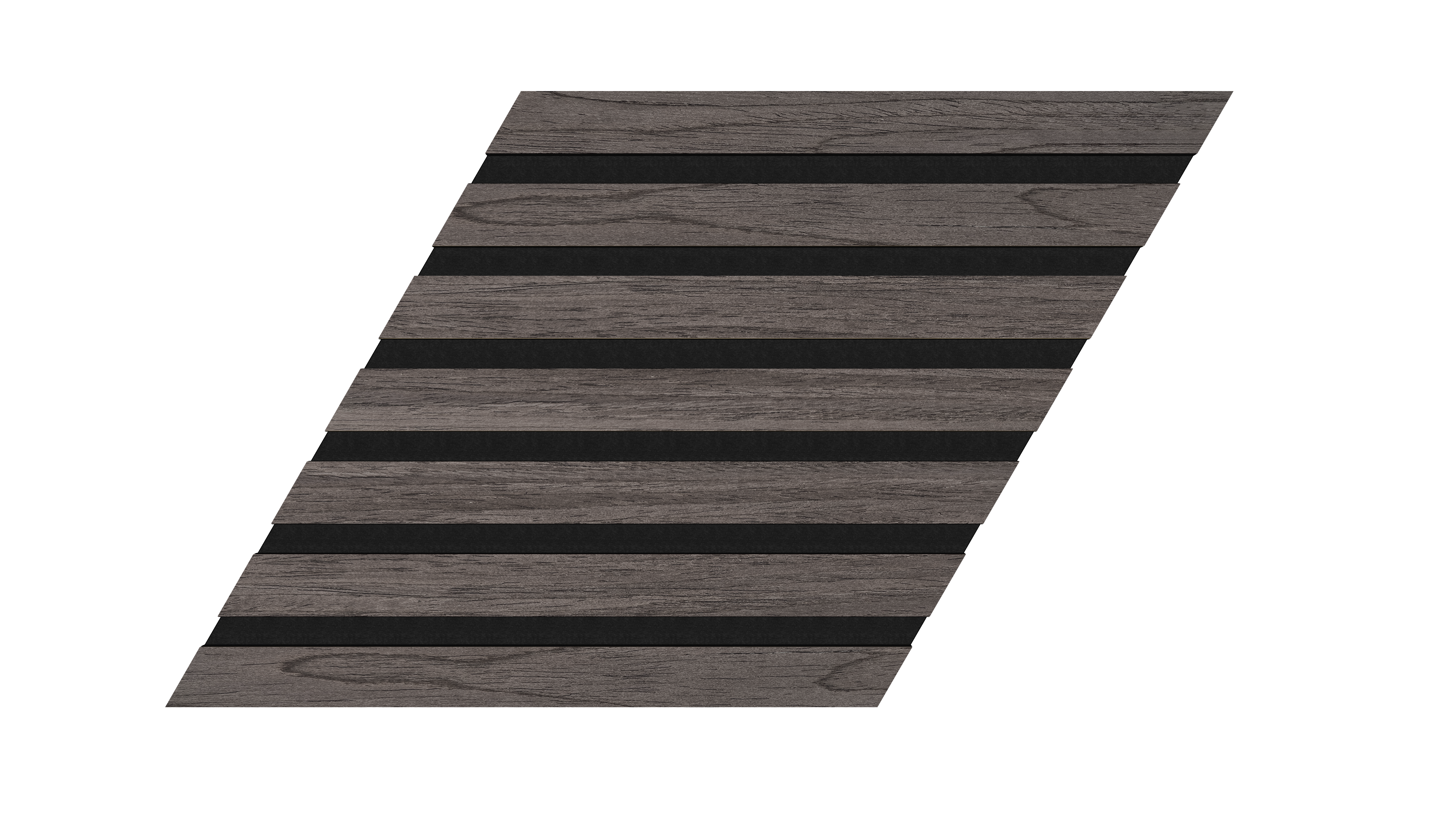 Akustikpaneele Diamond Ebony 30.7x26.6 cm